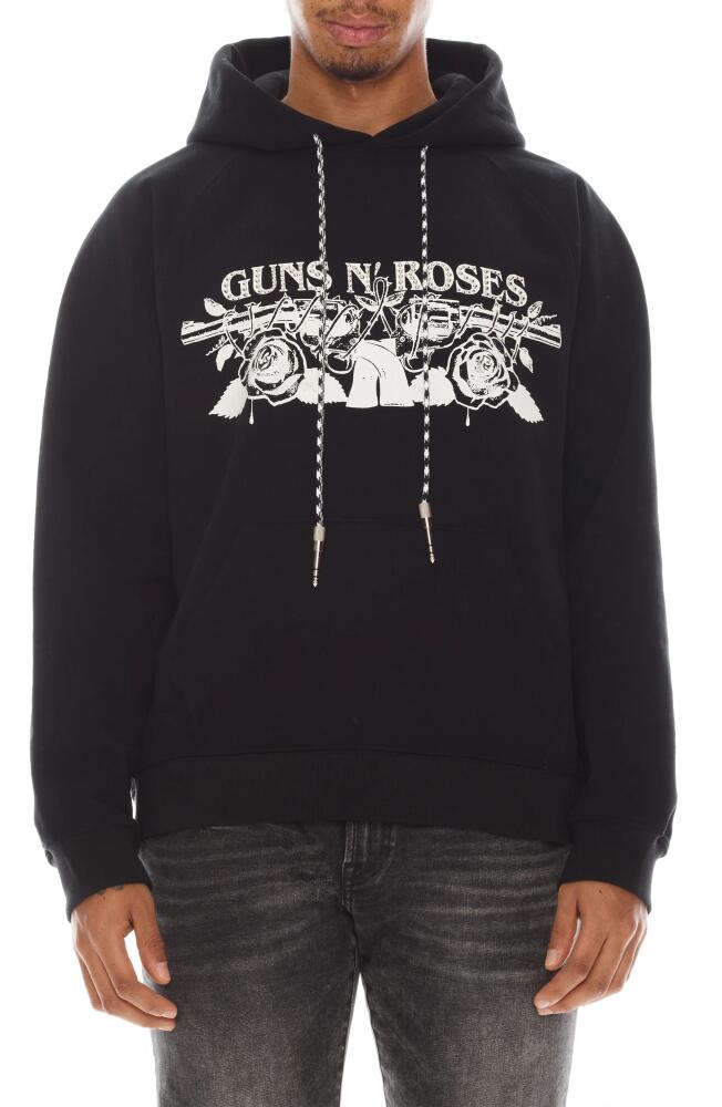 Cult of Individuality Studded Guns N' Roses Graphic Hoodie in Black Cover