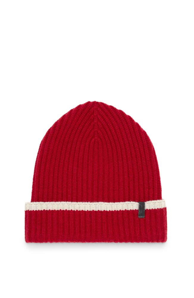 Brunello Cucinelli Knit beanie in Red Cover