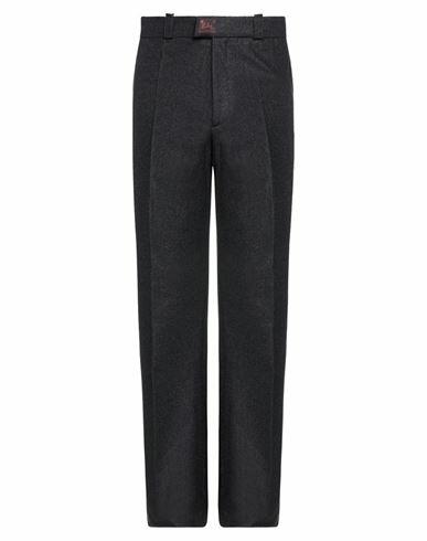 Raf Simons Man Pants Steel grey Virgin Wool Cover