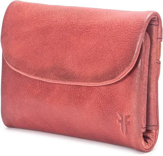 Frye Nora Knotted Small Wallet (Burgundy) Wallet Handbags Cover