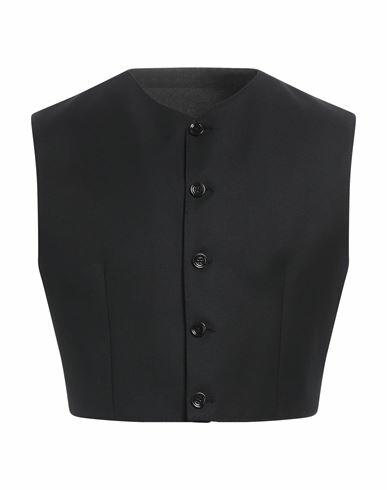 Dolce & gabbana Man Tailored Vest Black Polyester, Virgin Wool, Polyamide, Wool, Elastane Cover