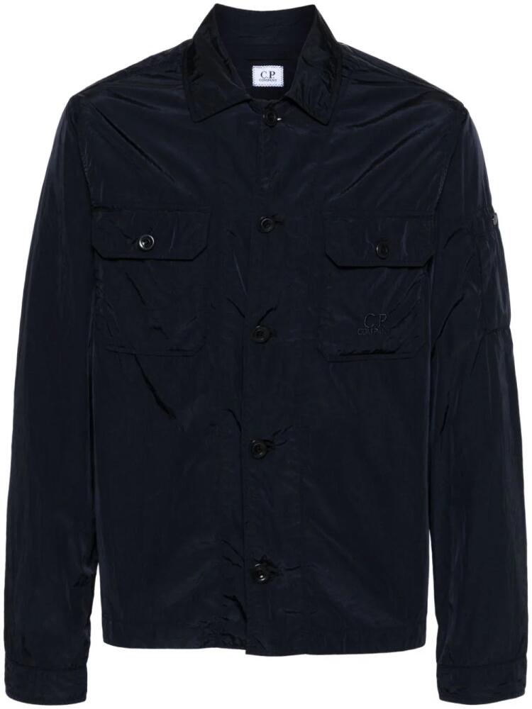 C.P. Company Chrome-R Pocket overshirt - Blue Cover