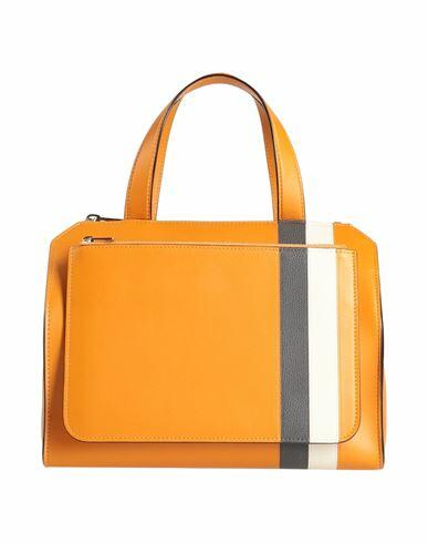 Valextra Woman Handbag Orange Calfskin Cover