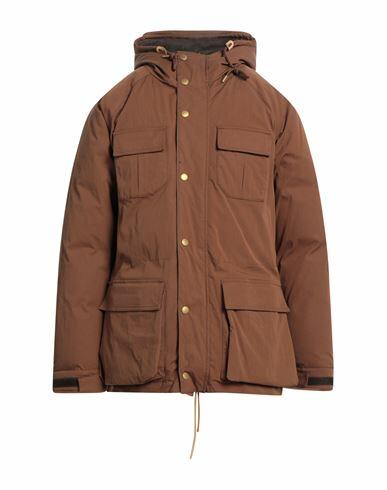 Holubar Man Puffer Brown Cotton, Nylon Cover