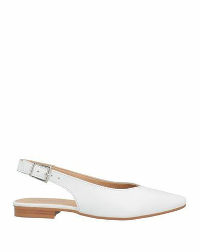 Carlo Pazolini Woman Ballet flats White Leather Cover