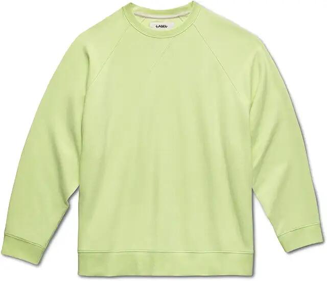 LABEL Go-To Big Crew (Lime Green) Women's Sweatshirt Cover