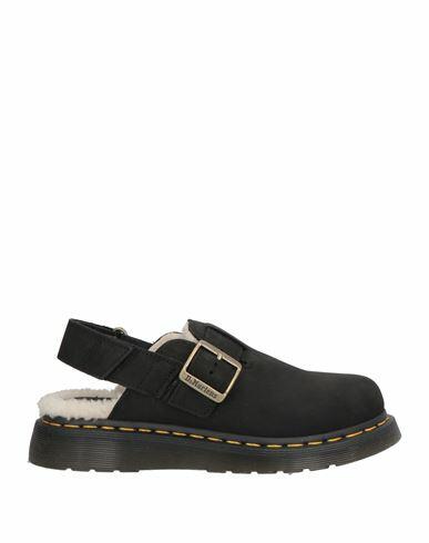 Dr. Martens Woman Mules & Clogs Black Leather Cover