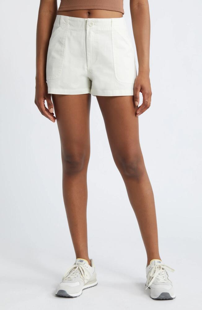 BP. Cotton Utility Shorts in Ivory Cover