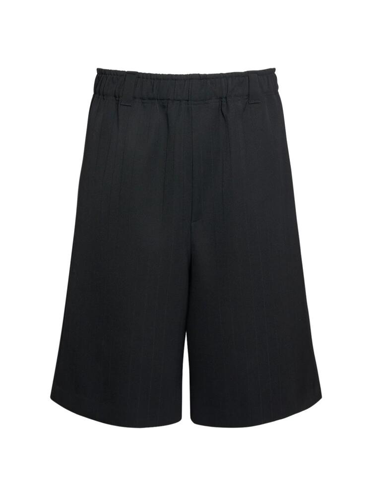 JACQUEMUS Le Bermuda Juego Wool Shorts Cover