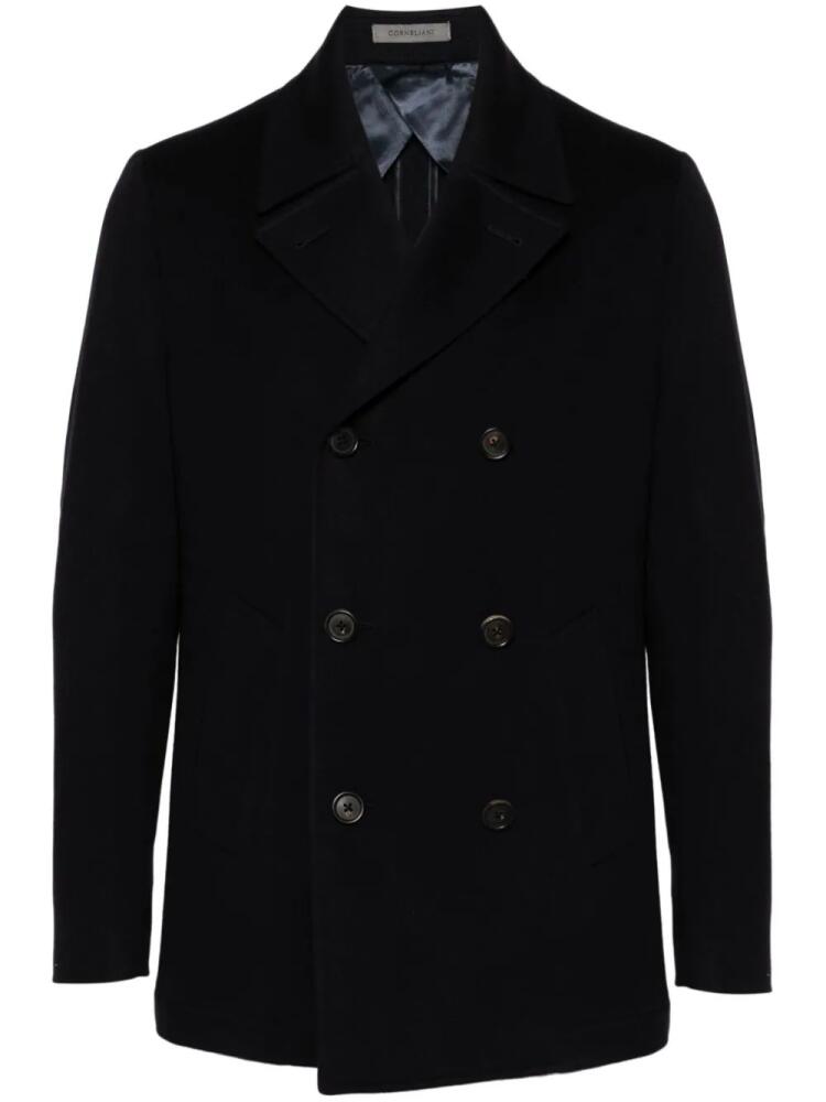 Corneliani wool peacoat - Blue Cover