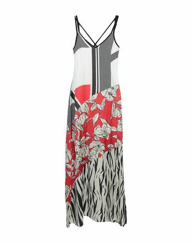 Kaos Woman Maxi dress Light grey Viscose Cover