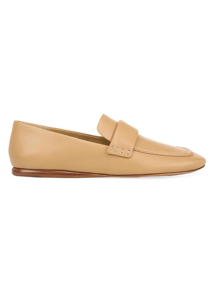 Vince Women's Davis Leather Loafers - Husk Cover