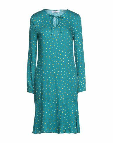 Mr Massimo Rebecchi Woman Midi dress Deep jade Viscose Cover