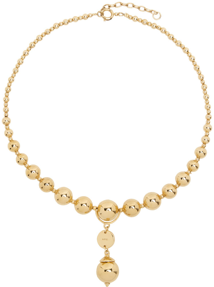 A.P.C. Gold Justine Necklace Cover