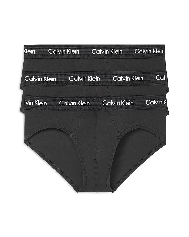 Calvin Klein Cotton Stretch Moisture Wicking Hip Briefs, Pack of 3 Cover