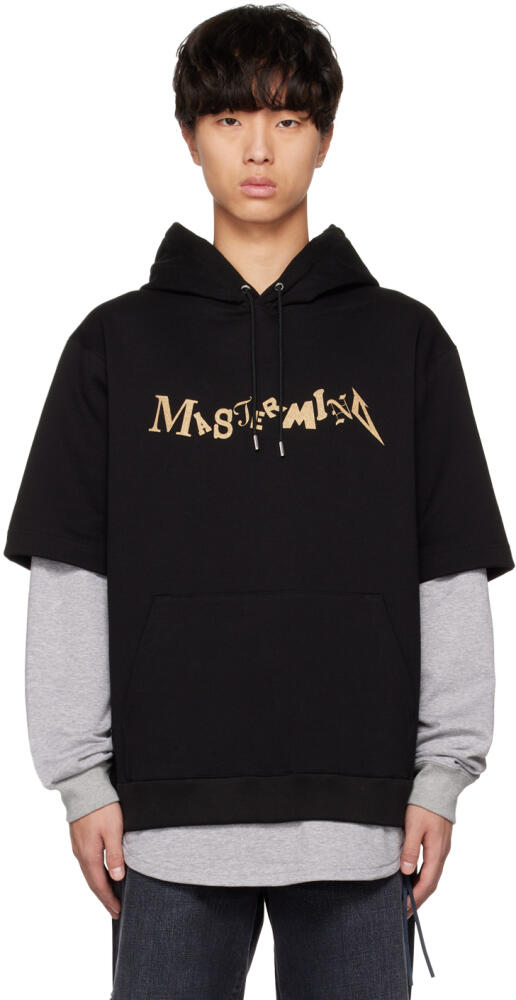 MASTERMIND WORLD Black & Gray Layered Hoodie Cover