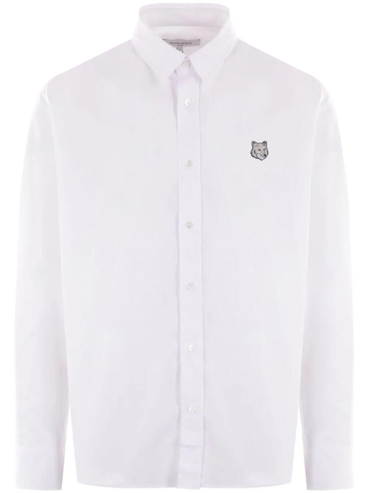 Maison Kitsuné Contour Fox Head shirt - White Cover