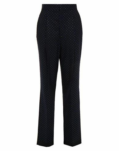 Dundas Woman Pants Black Wool, Elastane Cover