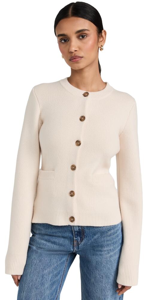 Jenni Kayne Cooper Cardigan Warm Ivory Cover