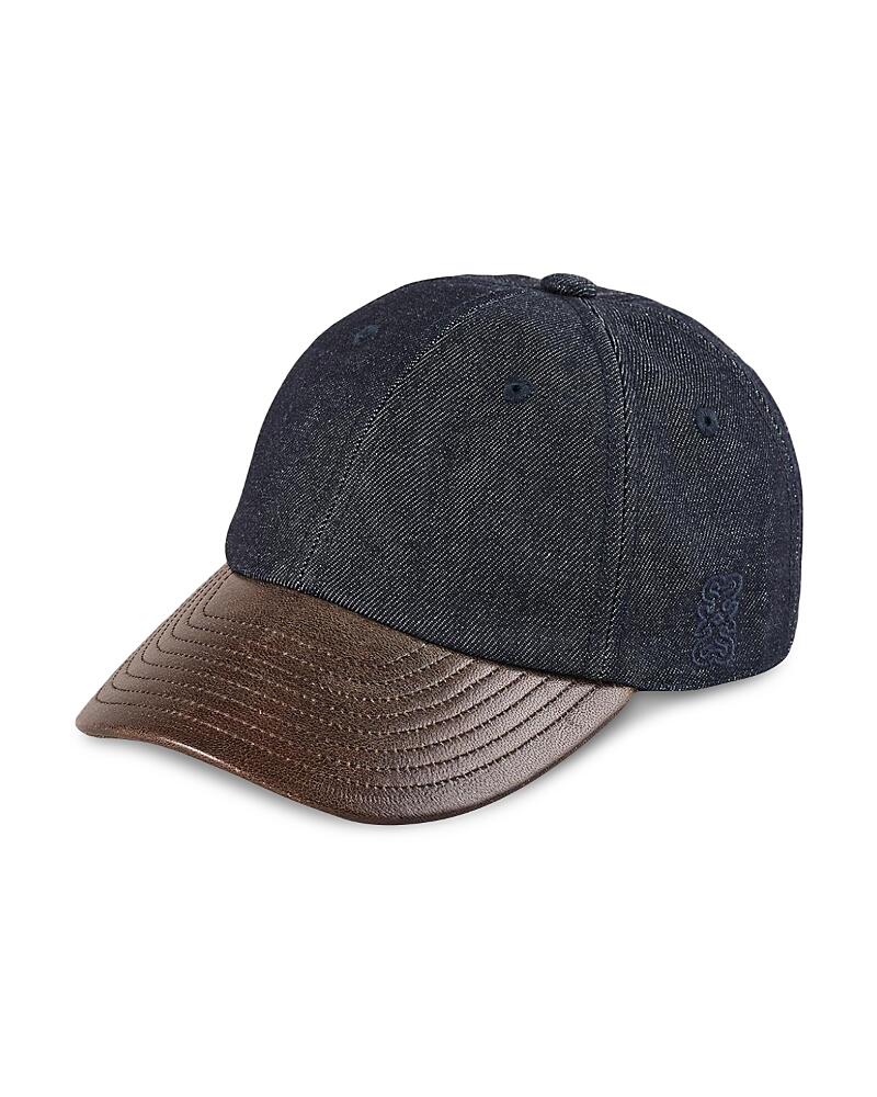 Sandro Amiral Raw Denim Baseball Cap Cover