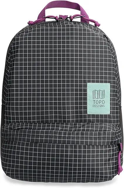 Topo Designs Dash Pack (B/W Grid) Backpack Bags Cover