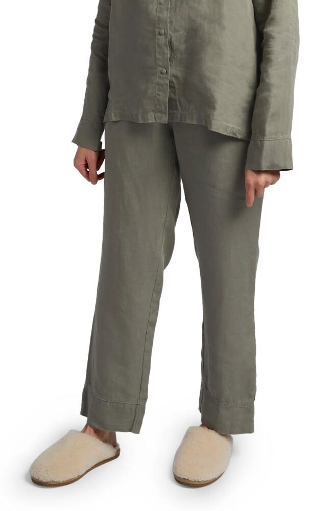 Parachute Linen Lounge Pants in Moss Cover