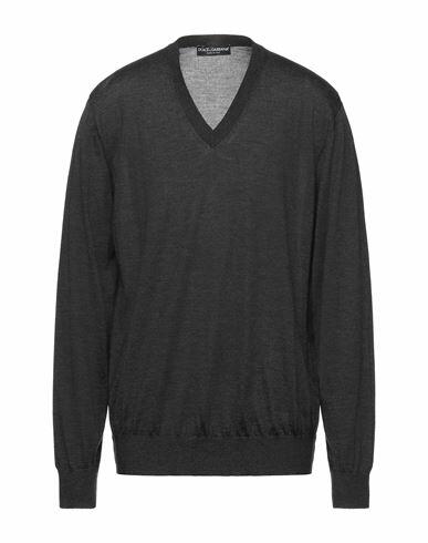 Dolce & gabbana Man Sweater Steel grey Cashmere Cover