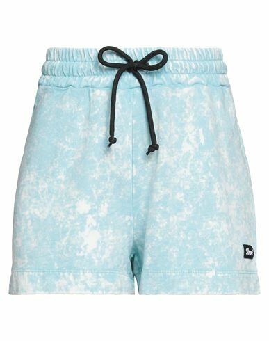 Shoe Woman Shorts & Bermuda Shorts Sky blue Cotton Cover