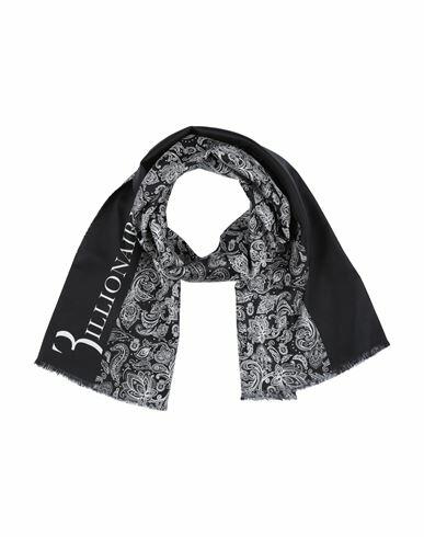 Billionaire Man Scarf Black Silk Cover