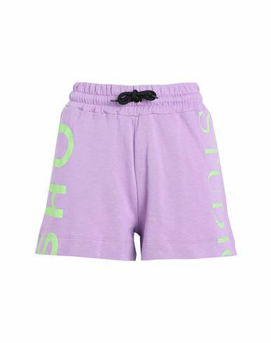 Shoe Woman Shorts & Bermuda Shorts Light purple Cotton Cover