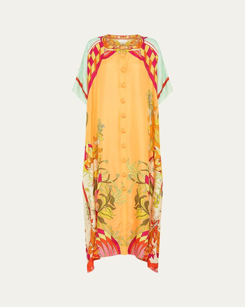 Camilla The Flower Child Society Kaftan Coverup Cover