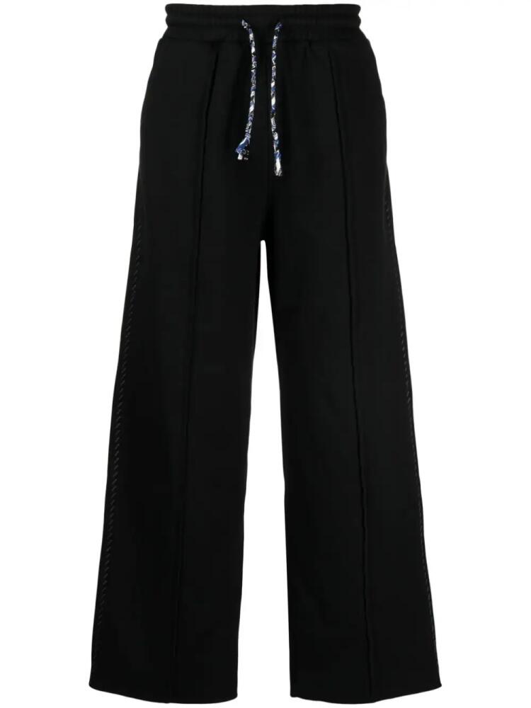 FIVE CM straight-leg track pants - Black Cover