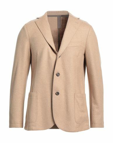 Eleventy Man Blazer Sand Wool, Polyamide Cover