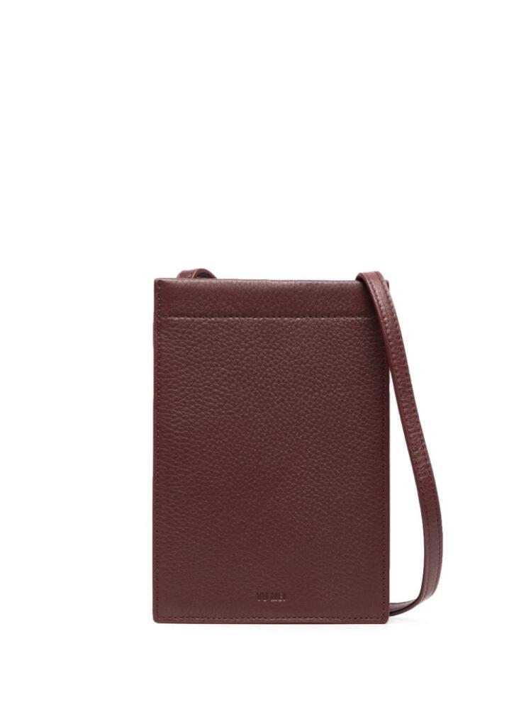 Yu Mei Georgie leather crossbody bag - Red Cover