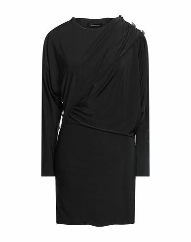 Les Bourdelles Des Garçons Woman Mini dress Black Polyester, Elastane Cover