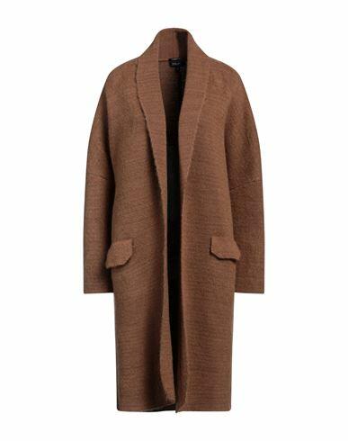 Woolrich Woman Cardigan Camel Wool, Mohair wool, Polyamide Cover