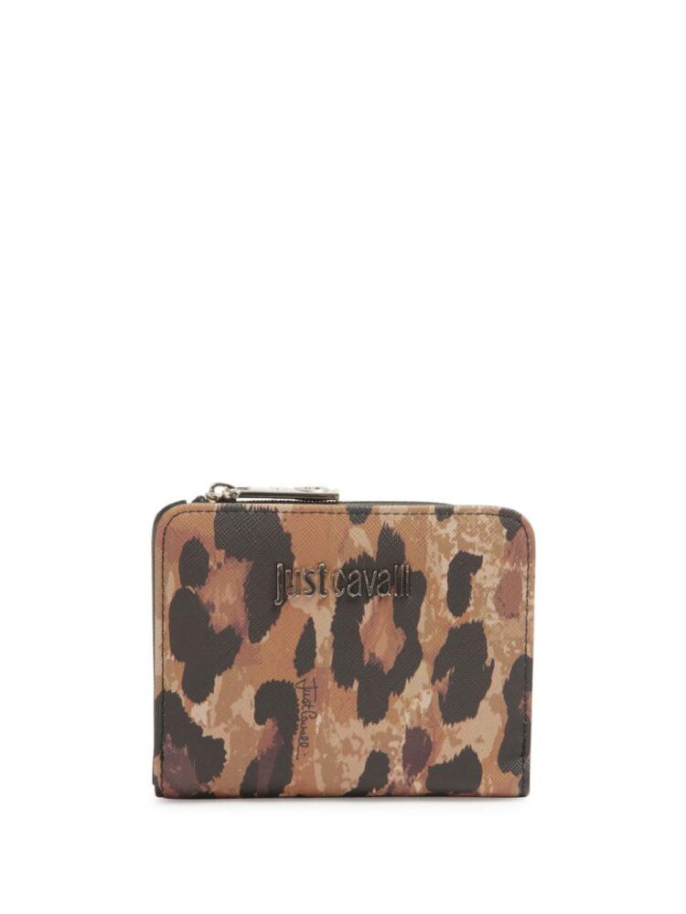 Just Cavalli leopard-print wallet - Brown Cover