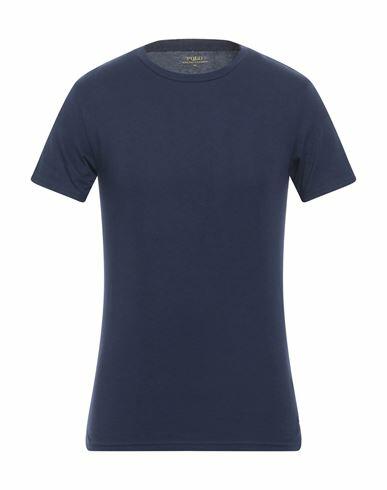 Polo Ralph Lauren Man Undershirt Midnight blue Cotton, Elastane Cover