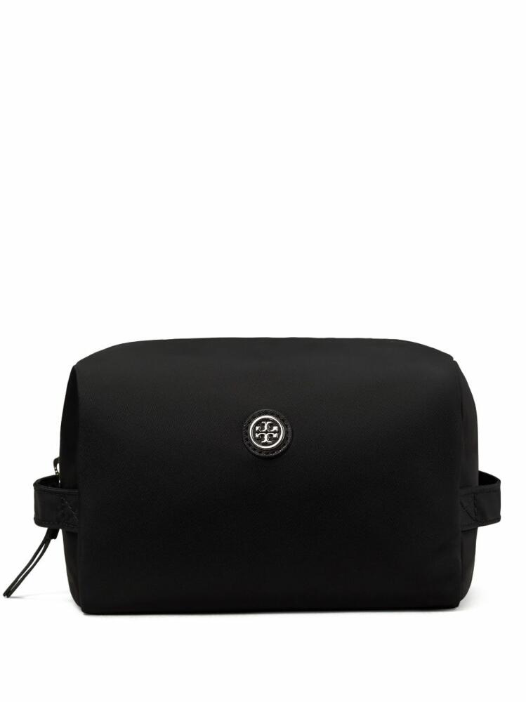 Tory Burch large Virginia make up bag - Black Cover