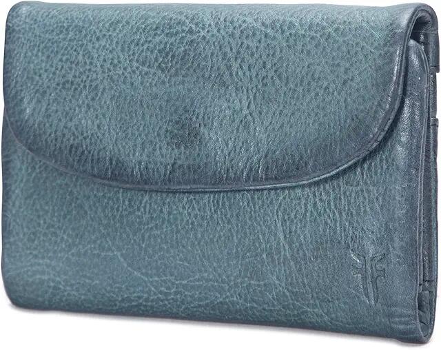 Frye Nora Knotted Small Wallet (Steel) Wallet Handbags Cover