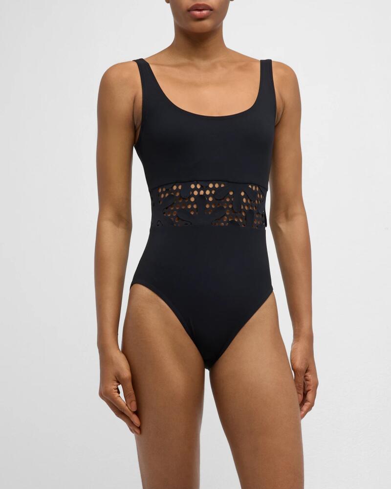 Karla Colletto Aster Silent Underwire One-Piece Swimsuit Cover