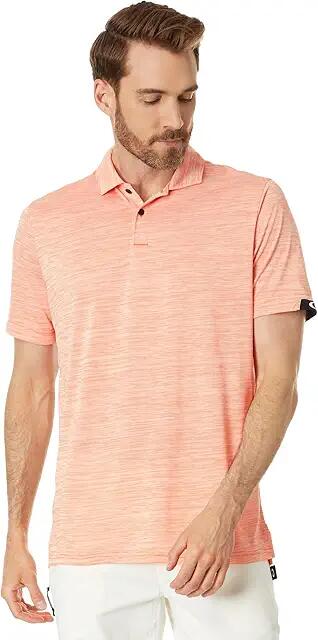 Oakley Gravity Pro Polo (Pastel Orange Heather) Men's Short Sleeve Pullover Cover