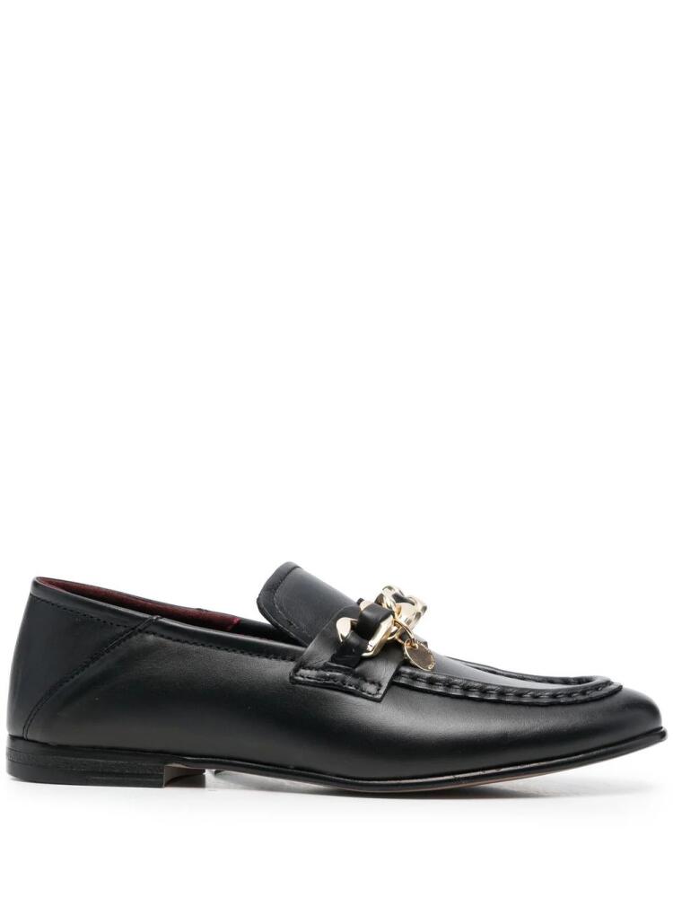 Tommy Hilfiger chain-link detail loafers - Black Cover