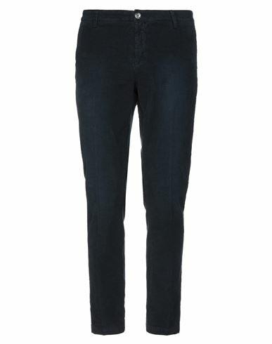 Aglini Man Pants Midnight blue Cotton, Elastane Cover