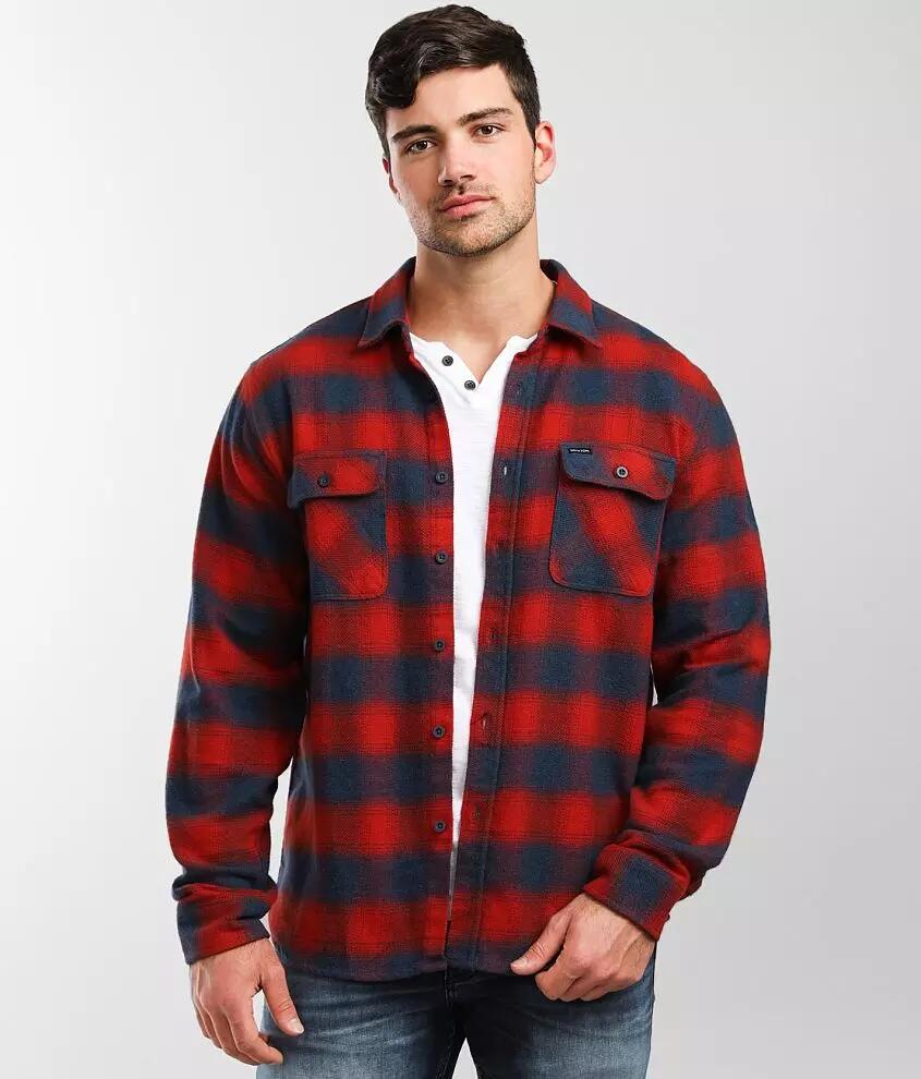 Brixton Bowery Flannel Shirt Cover