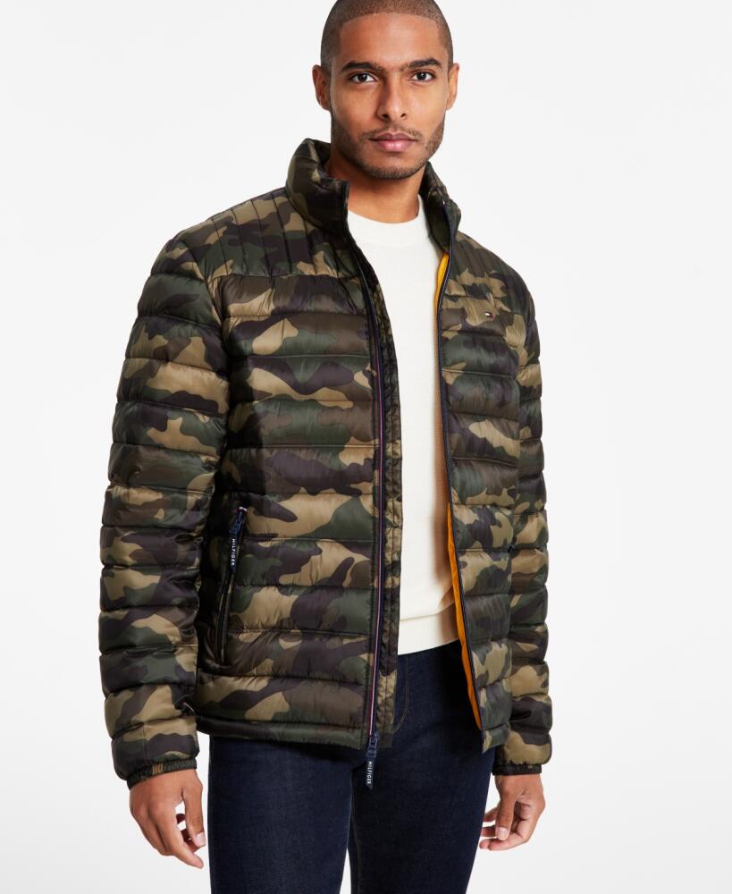 Tommy Hilfiger Men's Packable Quilted Puffer Jacket - Camouflage Cover