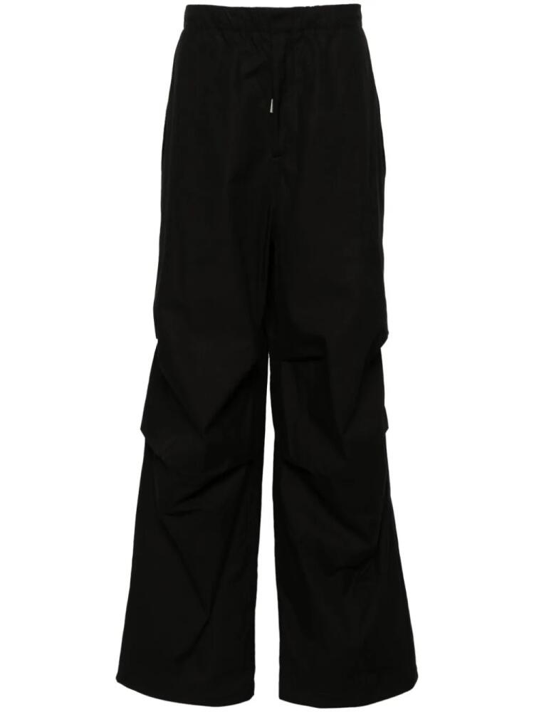 Jil Sander mid-rise straight-leg trousers - Black Cover