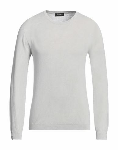 Arovescio Man Sweater Light grey Cotton Cover