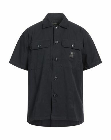 Deus Ex Machina Man Shirt Black Cotton, Elastane Cover