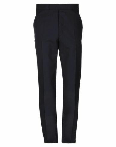 Thom Browne Man Pants Midnight blue Wool Cover